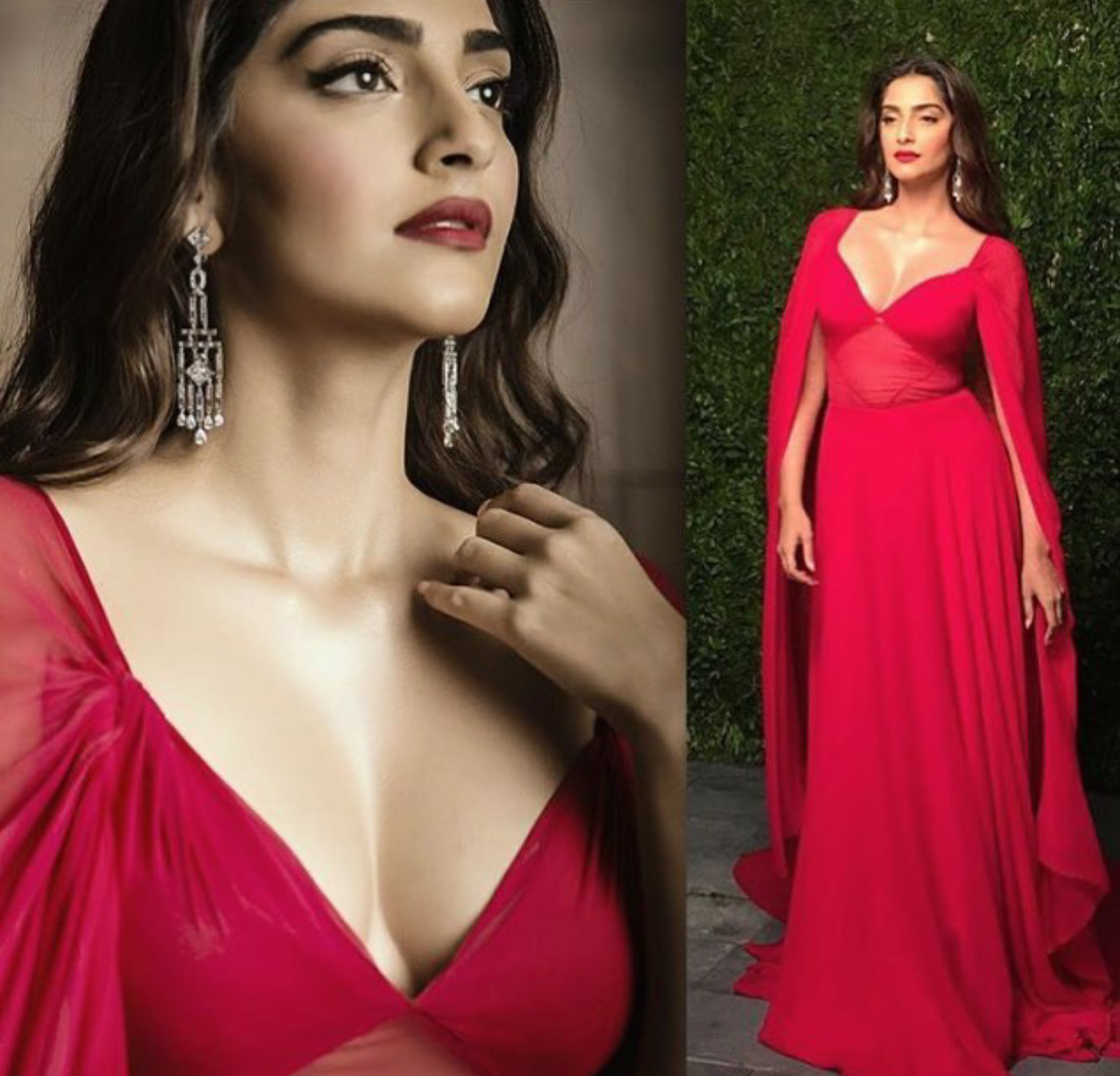 Sonam Kapoor Is Red Hot At Hello Hall of Fame Awards | Amin Dhillon