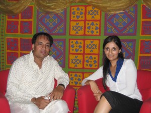 Me and host Sukhi Nijjar