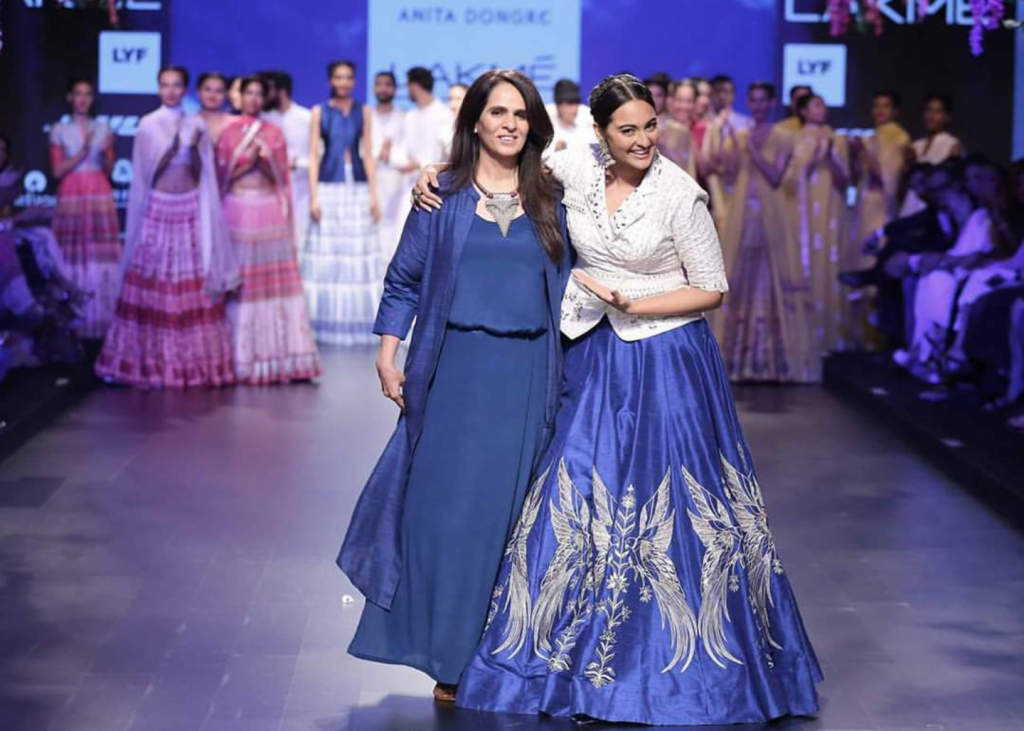 Sonakshi Sinha for Anita Dongre