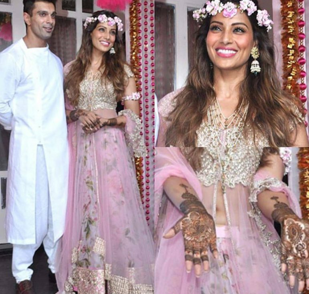 bipasha basu in anushree reddy at her mehendi ceremony – Boutiquesarees.com