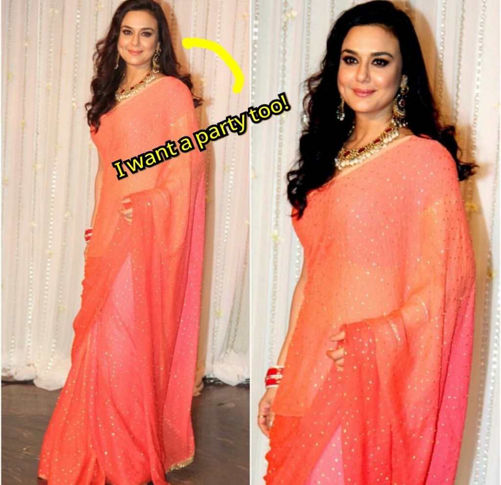 Preity Zinta Divine in Green at Save and Empower Girl Child Event — Indian  Fashion