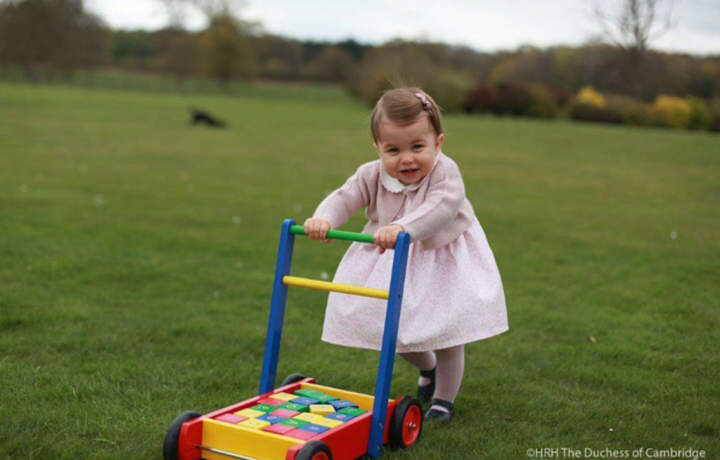 Look who is starting to walk!