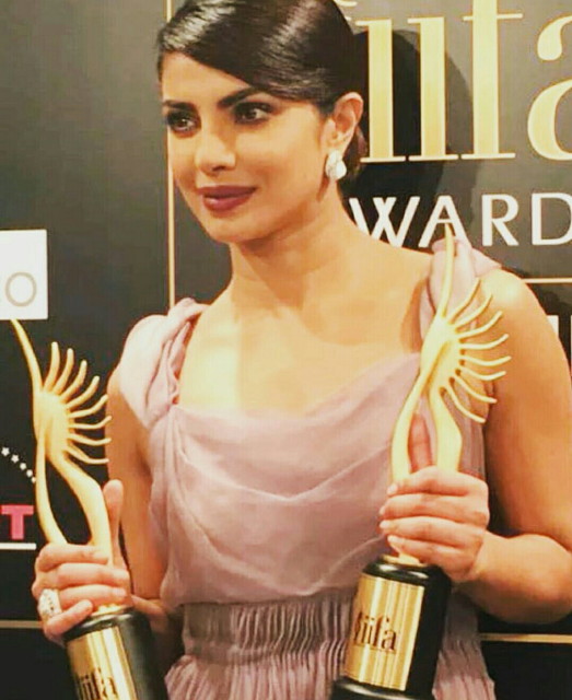 Priyanka won two awards