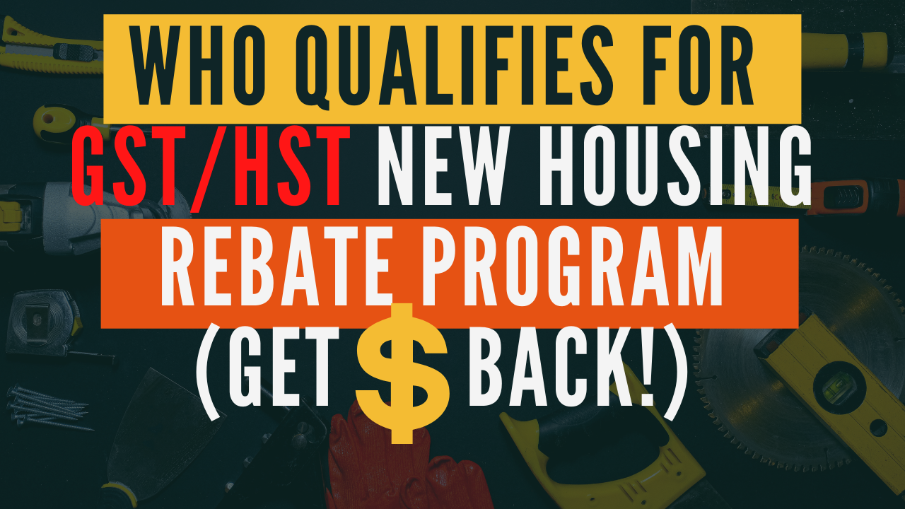 hst new house rebates who qualifies | Amin Dhillon